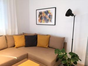 Posezení v ubytování Ferienwohnung Sonnenberg an der Weinstraße