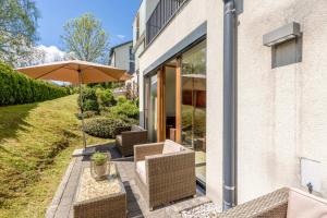 Zahrada ubytování Emma Apartments-