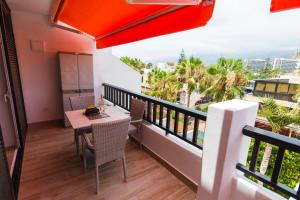 Balkon lub taras w obiekcie Parque Santiago 2 Isabella 236