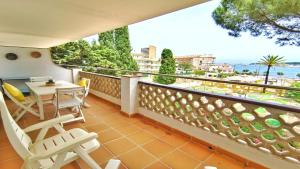 Balkón alebo terasa v ubytovaní VACAY Apartamento Sol i Mar, vistas al mar, en la Costa Brava, L'Escala!