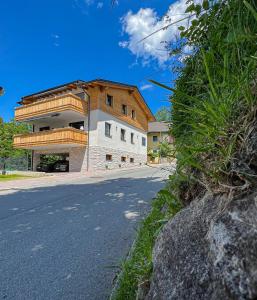 a building on the side of a road at Appartement Chalet N° 156 Wagrain in Wagrain