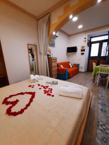 Llit o llits en una habitació de Il Sole della Guilla 88 fotos més