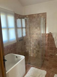 Kúpeľňa v ubytovaní Finca las Encinas