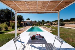 The swimming pool at or close to HelloAPULIA Typical Cottage Lamia delle Murge - Private Pool & Scenic Hilltop Retreat - Pet friendly