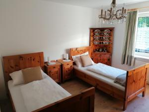 Katil atau katil-katil dalam bilik di Apartment Hörmann