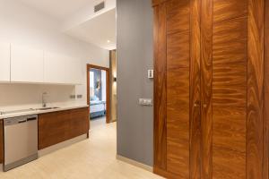 BiBo Suites San Agustín的厨房或小厨房