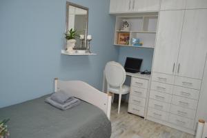 Postel nebo postele na pokoji v ubytování Vigla comfort house
