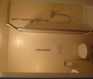 Koupelna v ubytování Hotel Zur Kripp