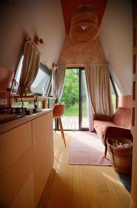 Η κουζίνα ή μικρή κουζίνα στο Tiny House La Petite Garenne