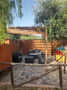 Patio nebo venkovní prostory v ubytování Casa vacanze Il Salice