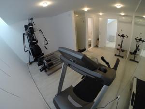 Fitness centrum a/nebo fitness zařízení v ubytování Villa Leona