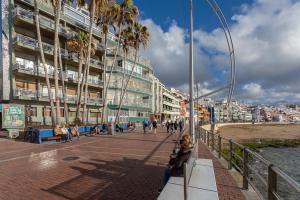 Nespecifikovaný výhled na destinaci Las Palmas de Gran Canaria nebo výhled na město při pohledu z apartmánu