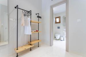 Kupatilo u objektu Hesperides Hotel Pefkochori
