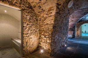 Koupelna v ubytování Schloss Purschenstein