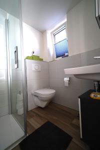 Koupelna v ubytování Ferienwohnung Grünegg