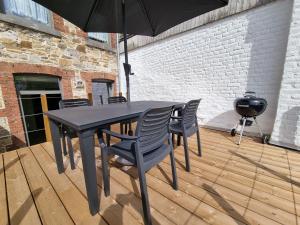 Patio nebo venkovní prostory v ubytování Appartement cosy et familial avec terrasse + 6 fotografií