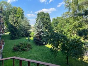 Vonkajšia záhrada v ubytovaní RiverView
