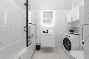 Kúpeľňa v ubytovaní Exclusive Apartment Kajdasza Wroclaw by Noclegi Renters + 25 fotografií