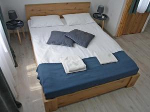 Krevet ili kreveti u jedinici u okviru objekta Family apartments