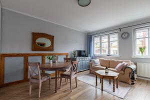 Ruang duduk di Apartament Stare Miasto