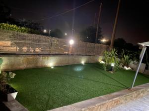 A garden outside A'MA CASA