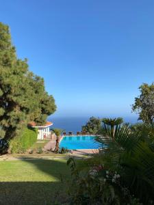 Výhled na bazén z ubytování Villas La Gomera nebo okolí