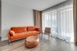 Posedenie v ubytovaní Gdańsk Comfort Apartaments Łąkowa