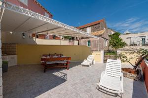Balkón alebo terasa v ubytovaní A1-apartment 50m from the beach with the sea view