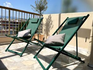 Balkon lub taras w obiekcie RoofTop Apartement - Quartier Croisette - Esc'Appart