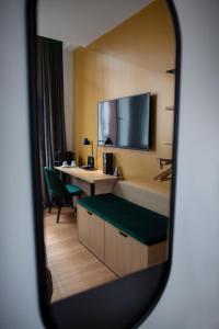 Kuchyň nebo kuchyňský kout v ubytování Hotel Kanaï