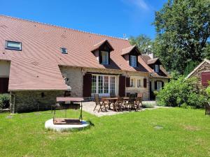 Zahrada ubytování Domaine des grands chênes