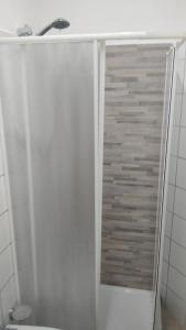 A bathroom at B&B Da Luca