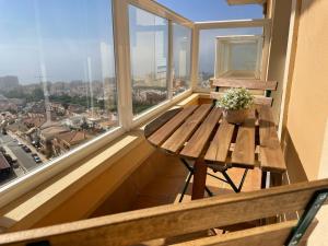 Balkón nebo terasa v ubytování Apartamento Catania en Aguadulce con vistas al mar