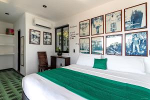 Voodi või voodid majutusasutuse Cabane Container Hotel - ADULTS ONLY toas