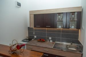 Η κουζίνα ή μικρή κουζίνα στο Apartments Petranovic +5 φωτογραφίες