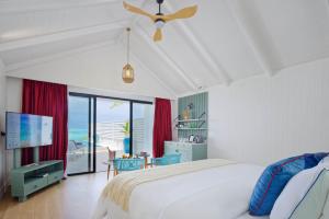Ліжко або ліжка в номері Villa Park Sun Island Resort - Complimentary One Way Domestic Transportation for stays of 7 nights and more 01 April to 30 September 2025