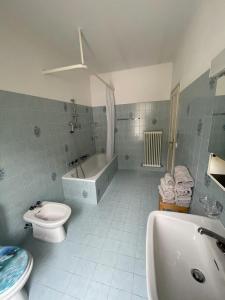 Koupelna v ubytování Residence Gaggiole, apartment 3