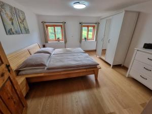 Postelja oz. postelje v sobi nastanitve Ferienhaus Christian