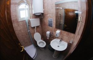 A bathroom at Kronić Palace