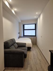Posteľ alebo postele v izbe v ubytovaní Kabialde Apartamentuak TSS00134
