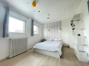 Postel nebo postele na pokoji v ubytování Da Gousket