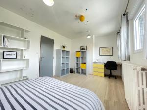 Postel nebo postele na pokoji v ubytování Da Gousket