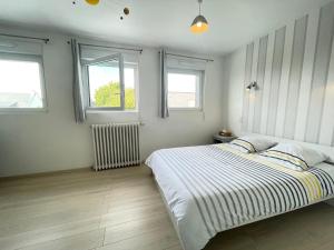 Postel nebo postele na pokoji v ubytování Da Gousket