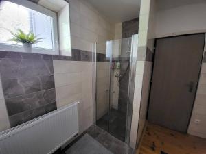 Kúpeľňa v ubytovaní Apartmán u kolejí II