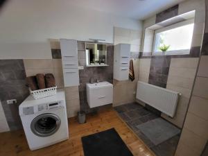 Kúpeľňa v ubytovaní Apartmán u kolejí II