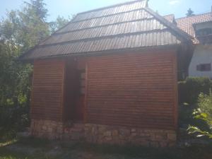 O edifício onde o apartamento está situado
