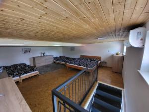 Posezení v ubytování Apartmán u kolejí I