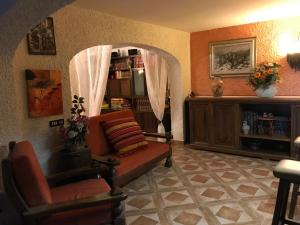 A seating area at Casa Vacanze Neri