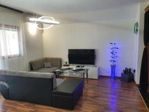 TV a/nebo společenská místnost v ubytování HOSTEL "ARCO"