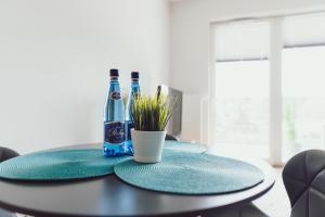 Nápoje v ubytovaní Apartament Rejs